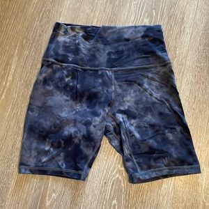 Lululemon align shorts 6in inseam diamond dye